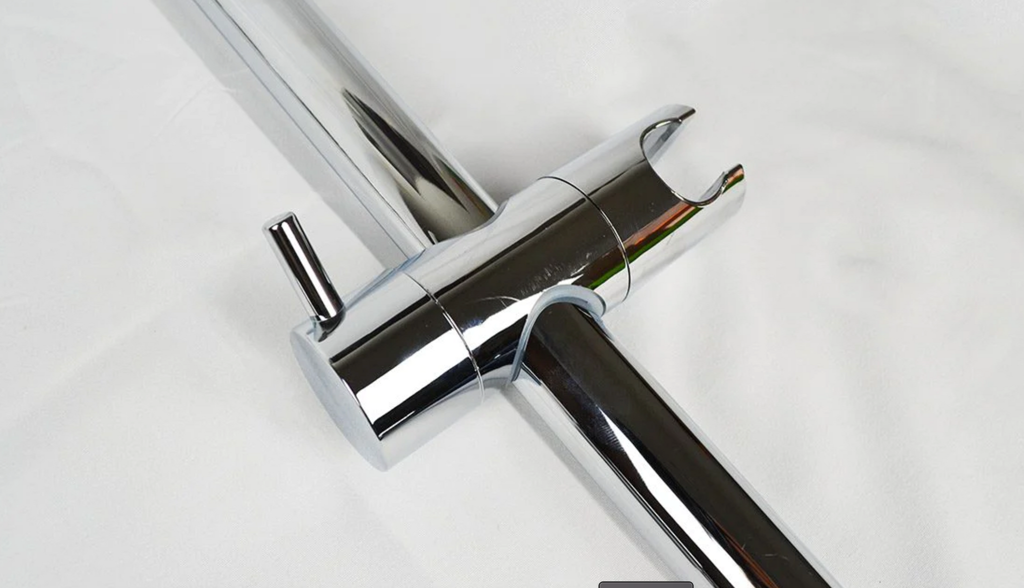 Asta saliscendi acciaio inox cromato Ø25 mm+ doccia 5 getti anticalcare e flessibile- SET DOCCIA PLUS